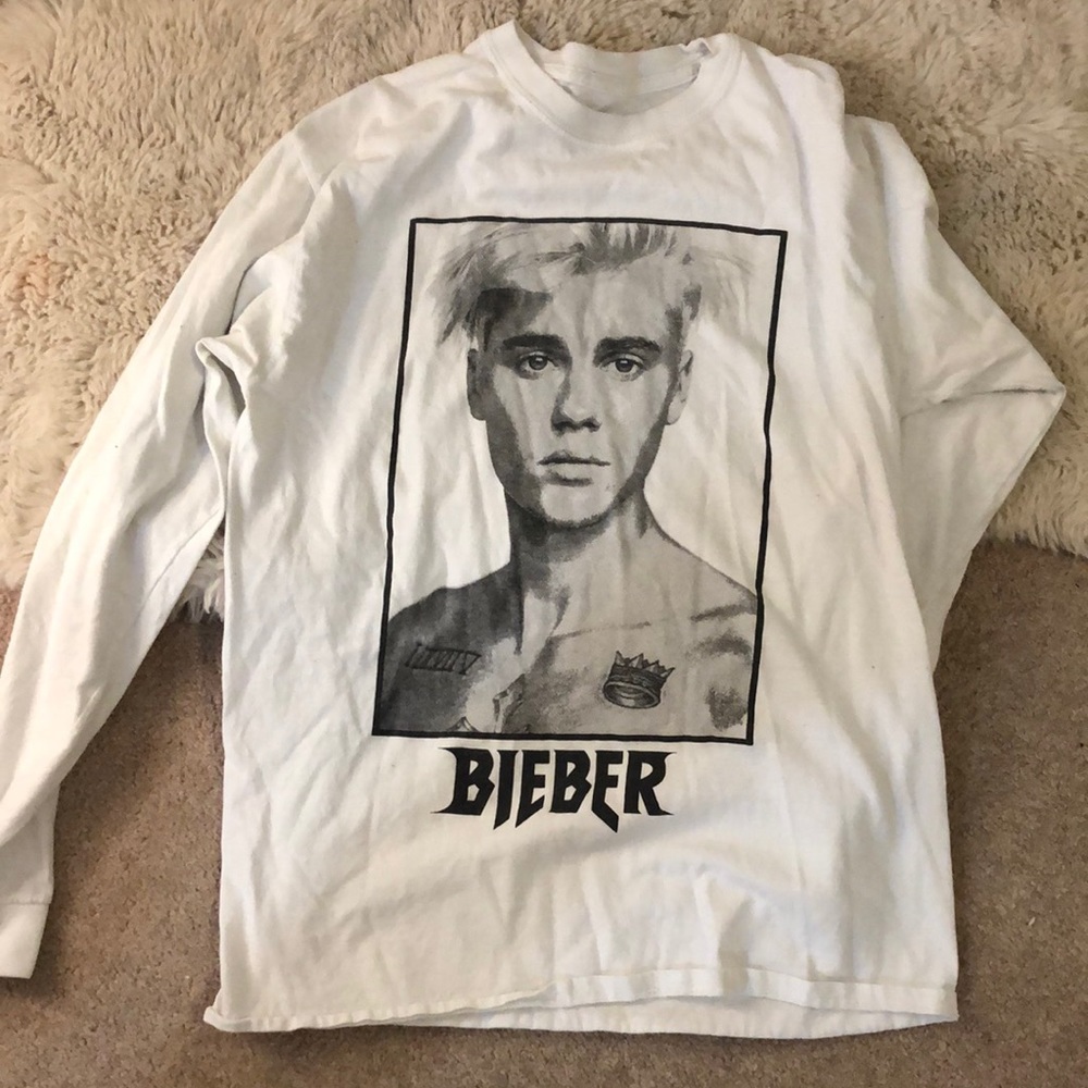 Justin bieber long sleeve